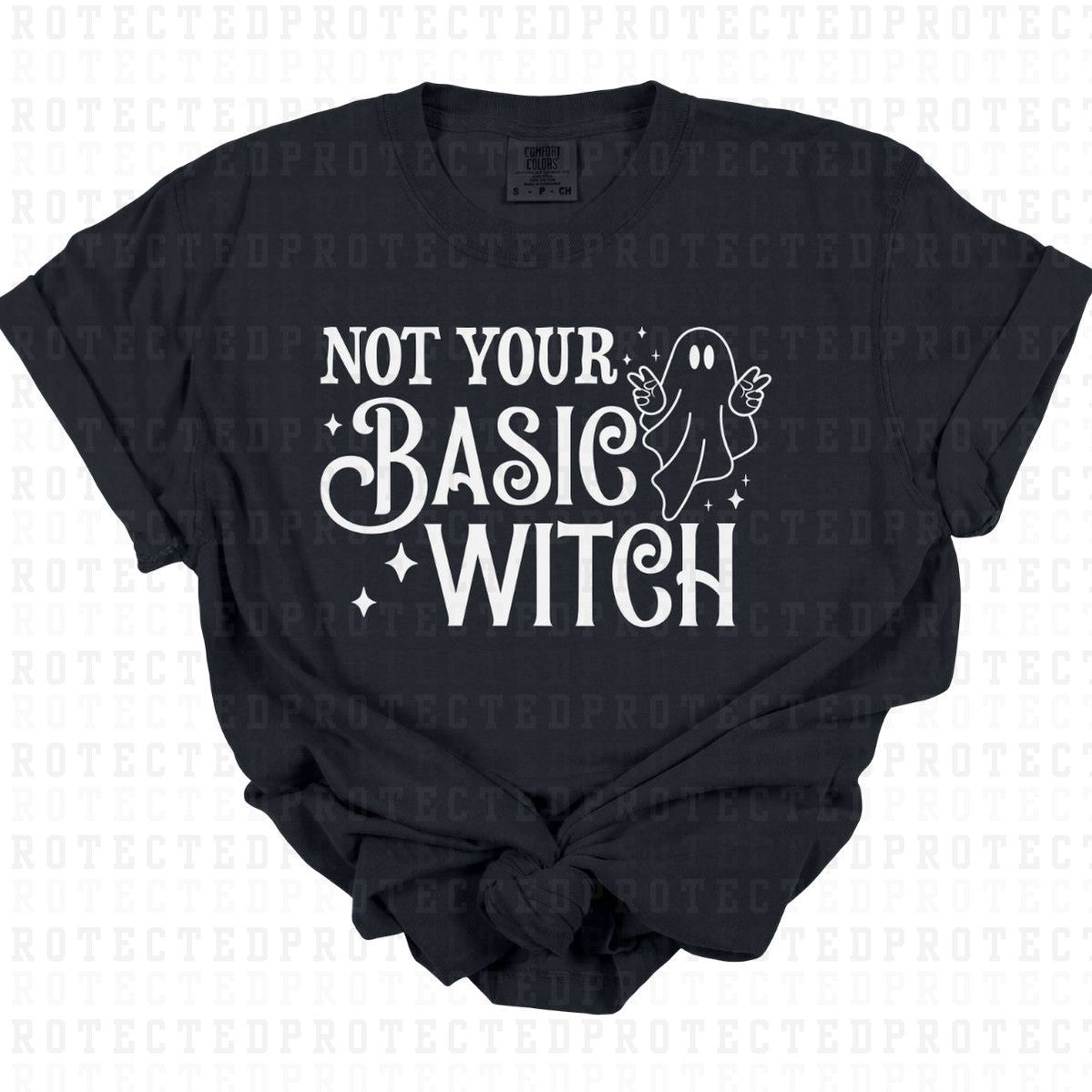 BASIC WITCH *SINGLE COLOR* - DTF TRANSFER