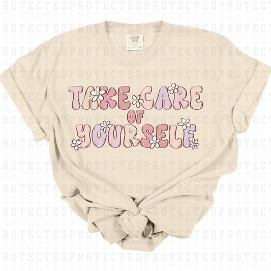 TAKE CARE OF YOURSELF *GRUNGE* - DTF TRANSFER