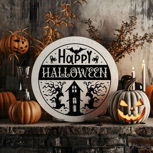 HAPPY HALLOWEEN *SINGLE COLOR* - DTF TRANSFER