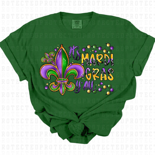 ITS MARDI GRAS YALL - DTF TRANSFER