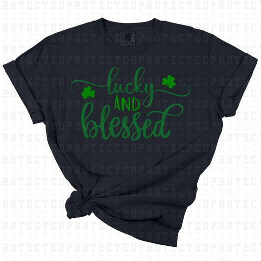 LUCKY AND BLESSED - DTF TRANSFER