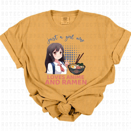 LOVES ANIME & RAMEN - DTF TRANSFER