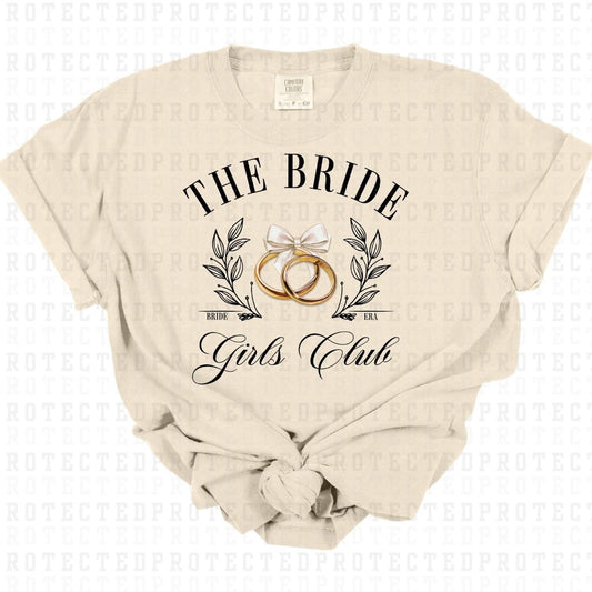 COQUETTE THE BRIDE GIRLS CLUB - DTF TRANSFER