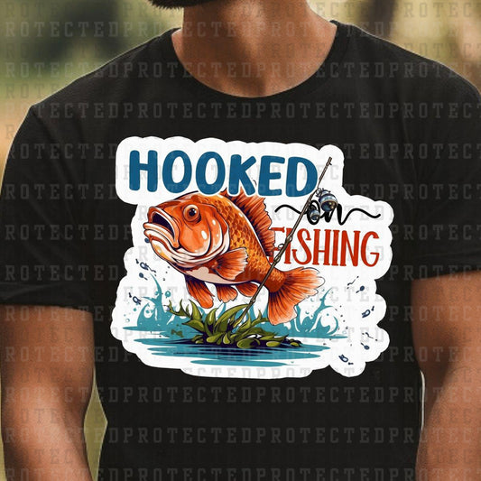 HOOKED ON FISHING - DTF TRANSFER