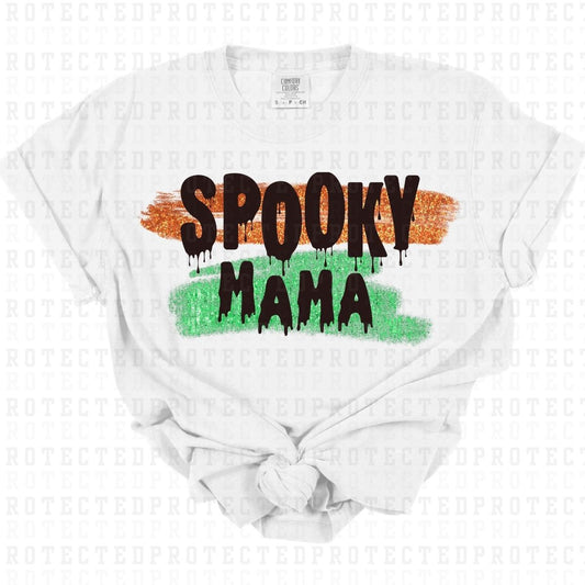 SPOOKY MAMA *FAUX SEQUIN* - DTF TRANSFER