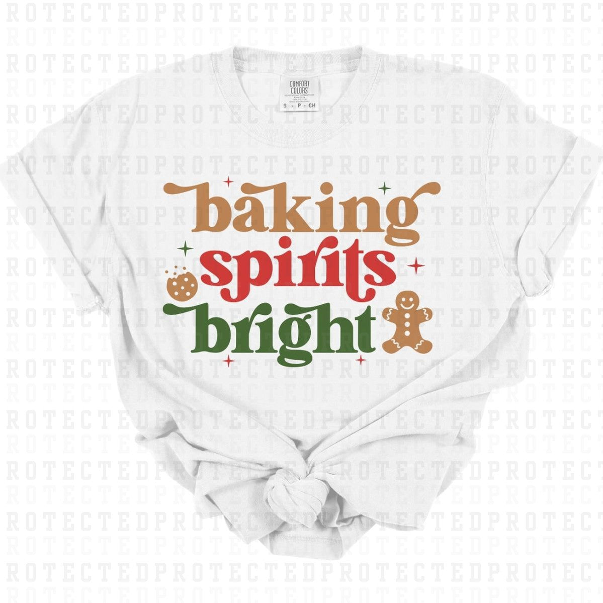 BAKING SPIRITS BRIGHT - DTF TRANSFER