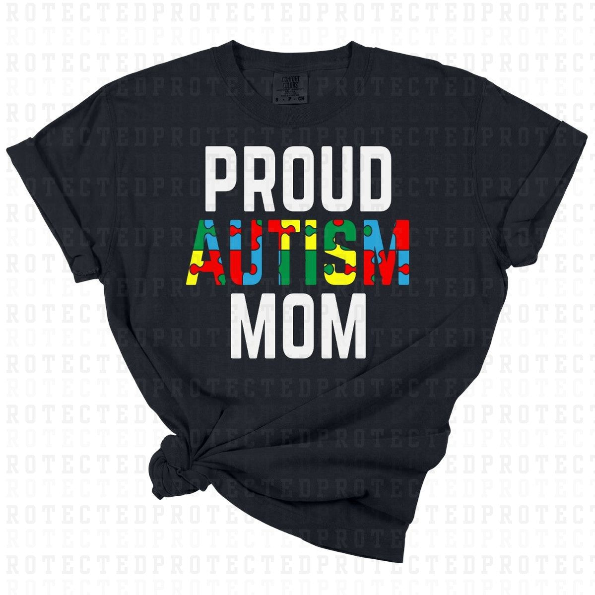 PROUD AUTISM MOM - DTF TRANSFER