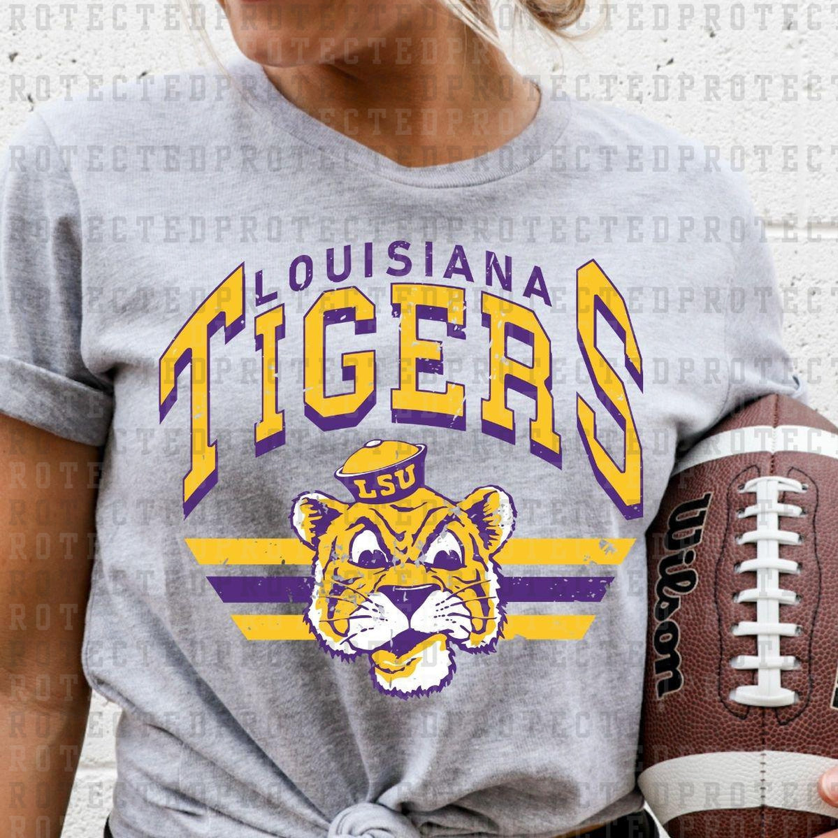 LOUISIANA TIGERS FOOTBALL - DTF TRANSFER