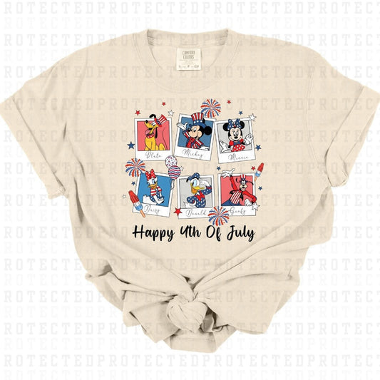 4TH OF JULY MAGICAL MOUSE & FRIENDS - DTF TRANSFER