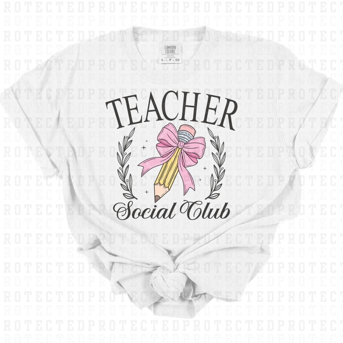 COQUETTE TEACHER SOCIAL CLUB - DTF TRANSFER