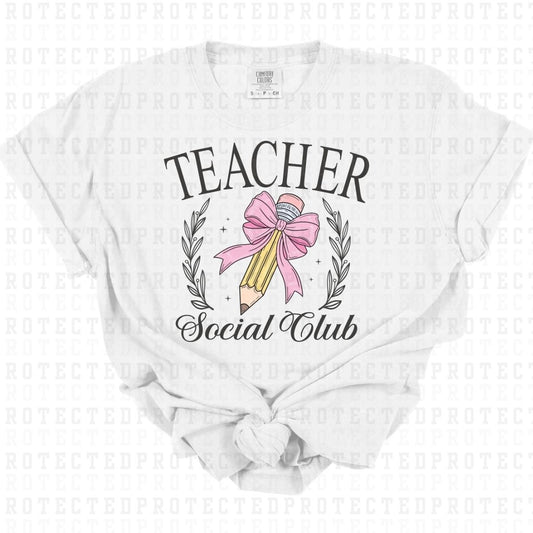 COQUETTE TEACHER SOCIAL CLUB - DTF TRANSFER