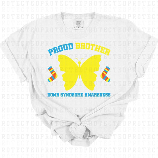 PROUD BROTHER DOWN SYNDROME AWARENESS - DTF TRANSFER