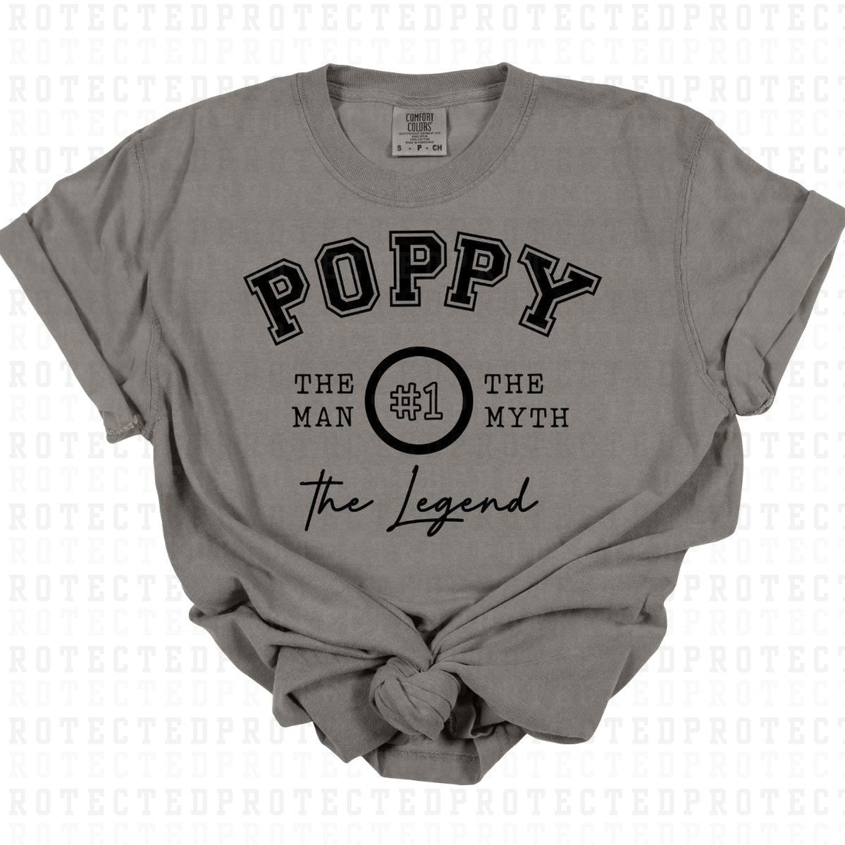 POPPY *SINGLE COLOR* - DTF TRANSFER