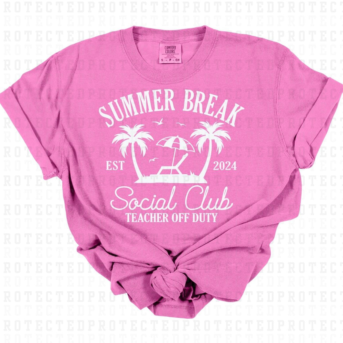 COQUETTE SUMMER BREAK *SINGLE COLOR* - DTF TRANSFER