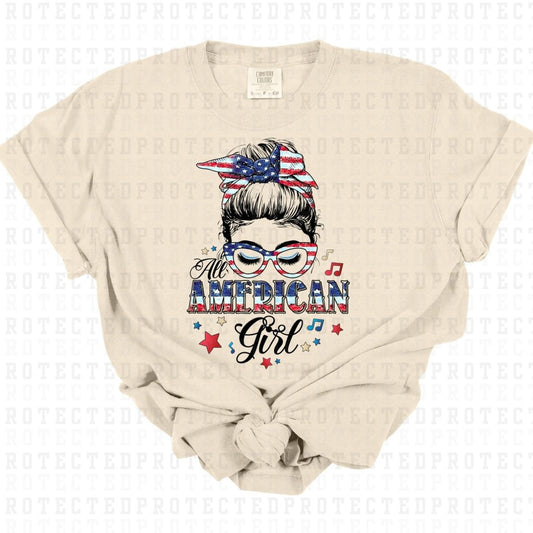 ALL AMERICAN GIRL - DTF TRANSFER