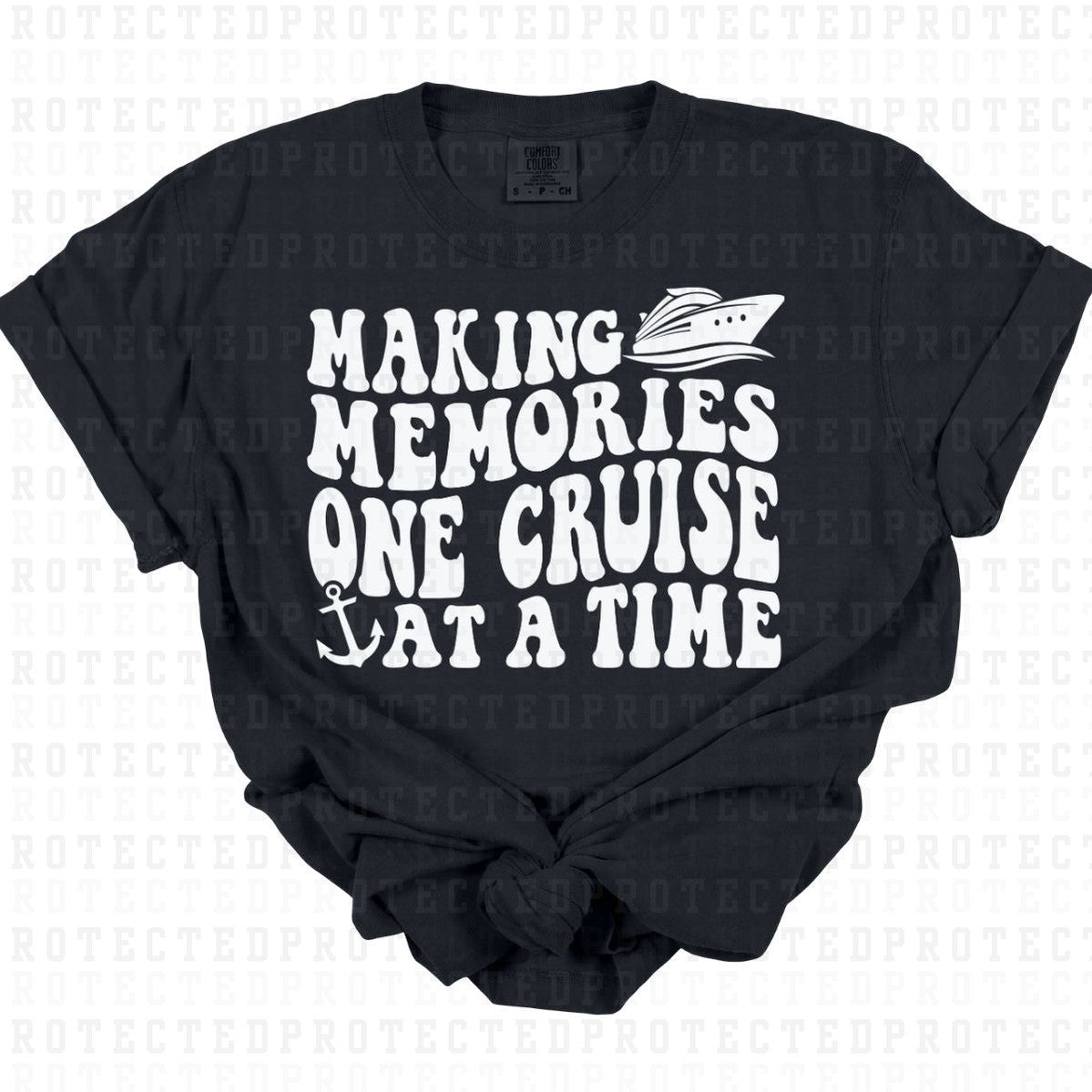 MAKING MEMORIES ONE CRUISE AT A TIME *SINGLE COLOR* - DTF TRANSFER