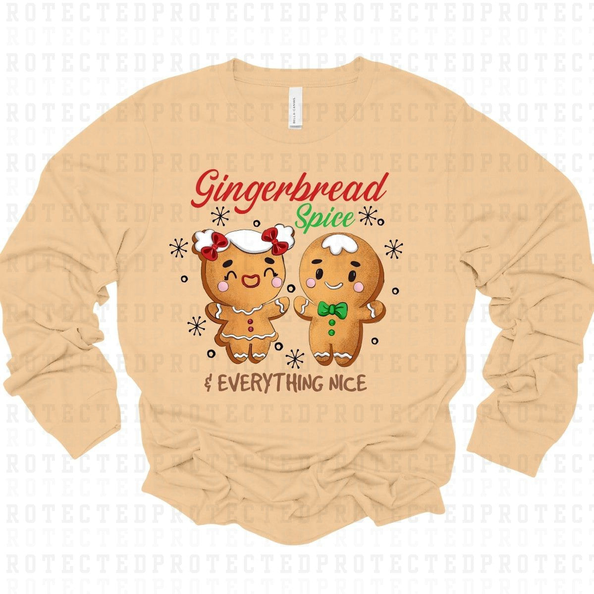 GINGERBREAD SPICE & EVERYTHING NICE - DTF TRANSFER