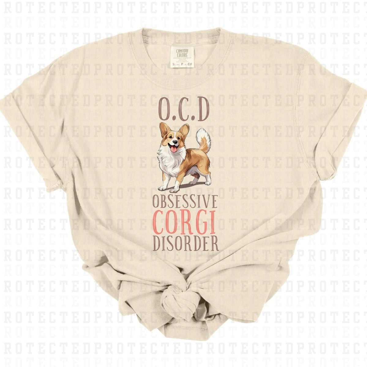 OBSESSIVE CORGI DISORDER - DTF TRANSFER