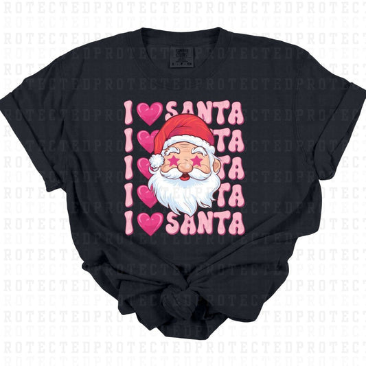 I HEART SANTA - DTF TRANSFER