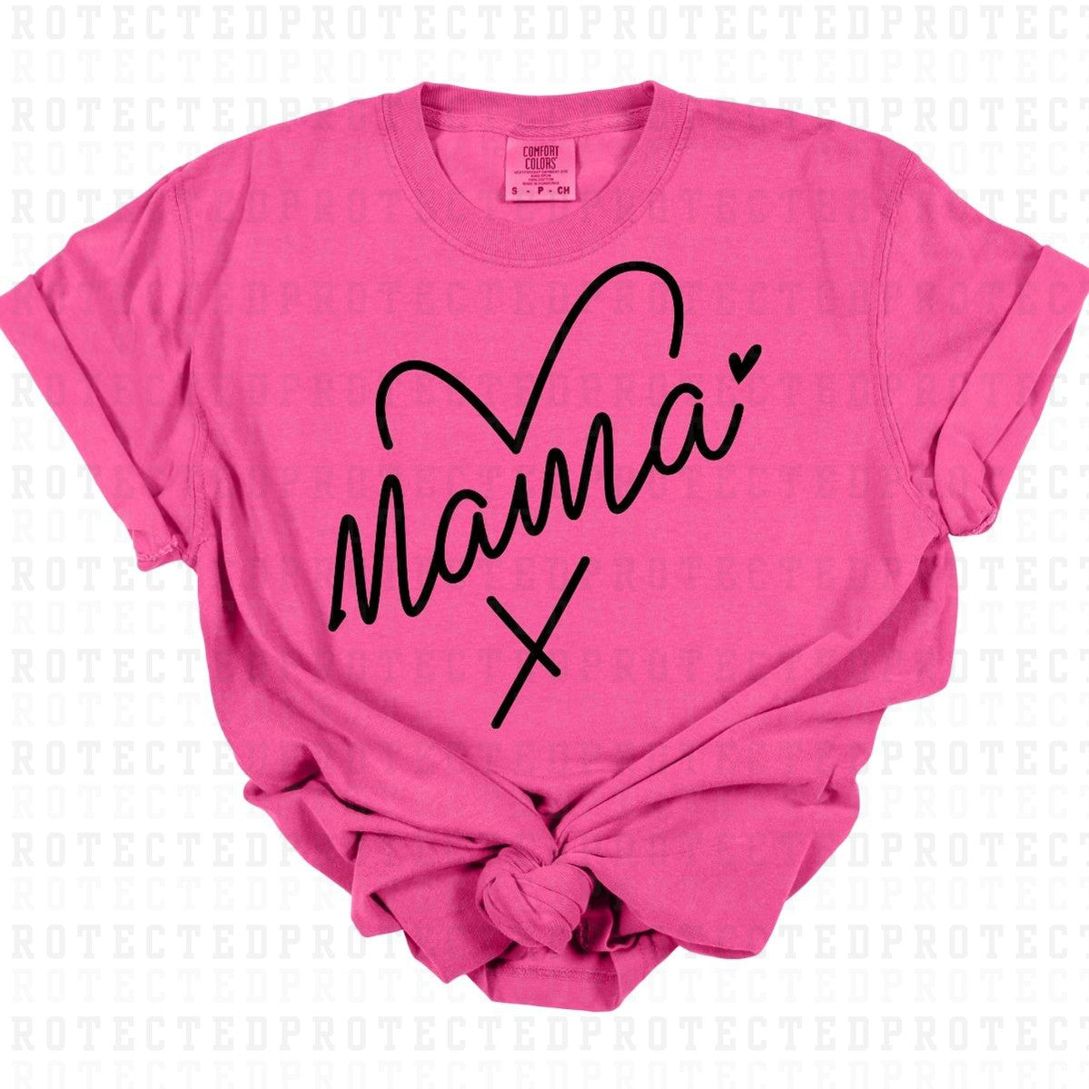 MAMA *BLACK - SINGLE COLOR* - DTF TRANSFER