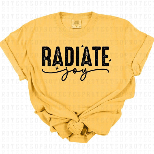 RADIATE JOY *SINGLE COLOR* - DTF TRANSFER