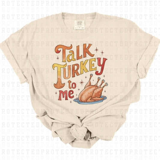 TALK TURKEY TO ME - DTF TRANSFER