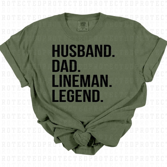 LINEMAN *SINGLE COLOR* - DTF TRANSFER