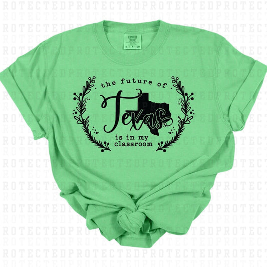 TEXAS *SINGLE COLOR* - DTF TRANSFER