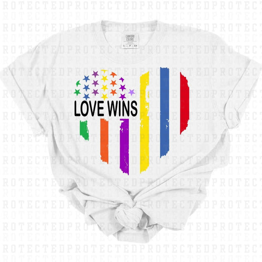 LOVE WINS - DTF TRANSFER