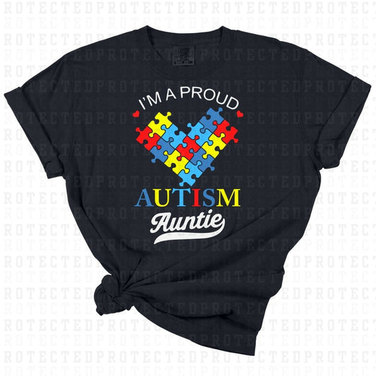 IM A PROUD AUTISM AUNTIE - DTF TRANSFER