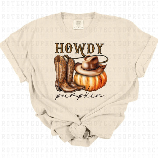 HOWDY PUMPKIN - DTF TRANSFER