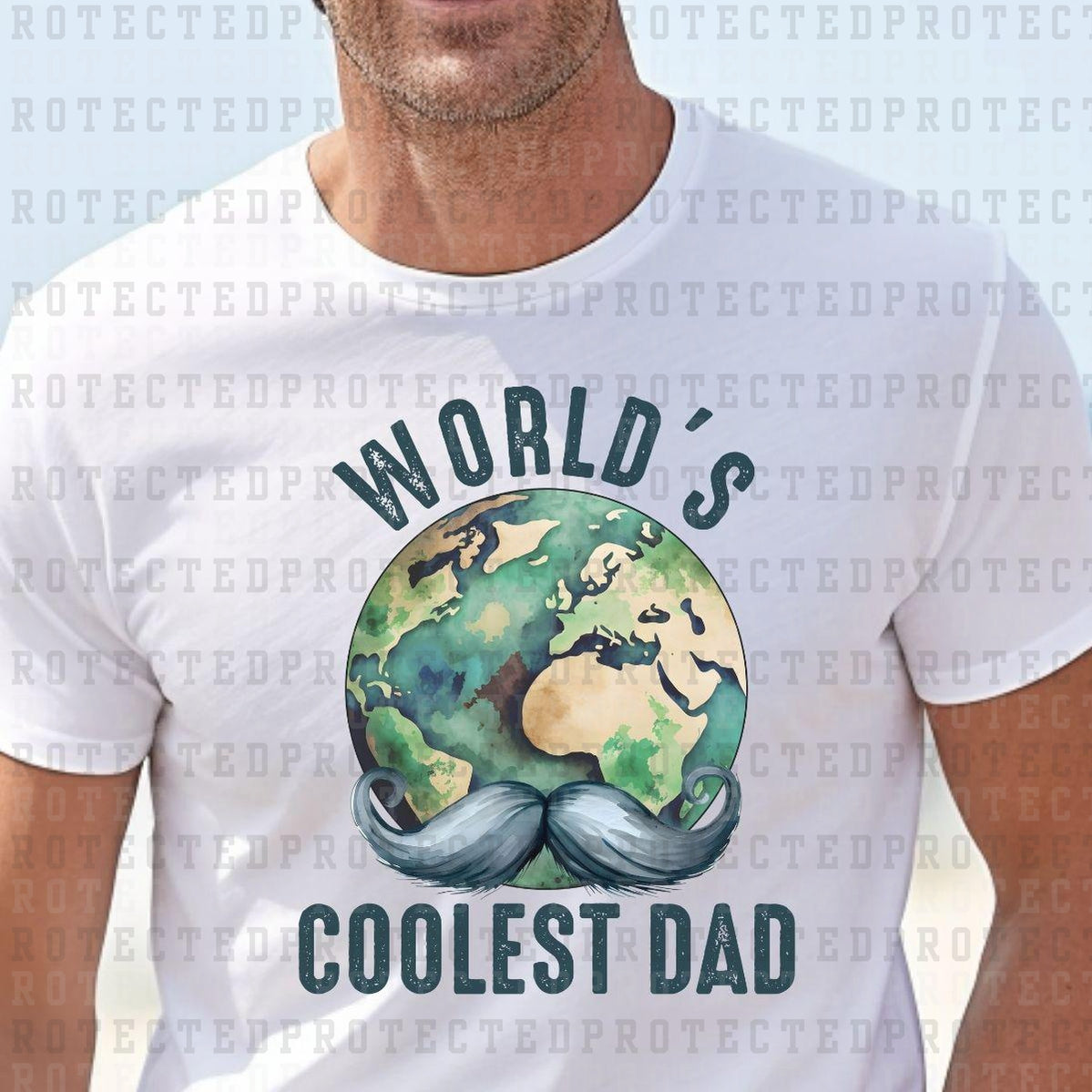 WORLD'S COOLEST DAD - DTF TRANSFER