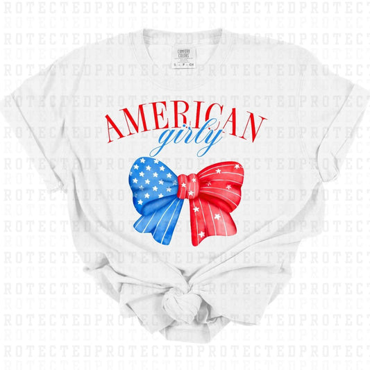 COQUETTE AMERICAN GIRLY - DTF TRANSFER