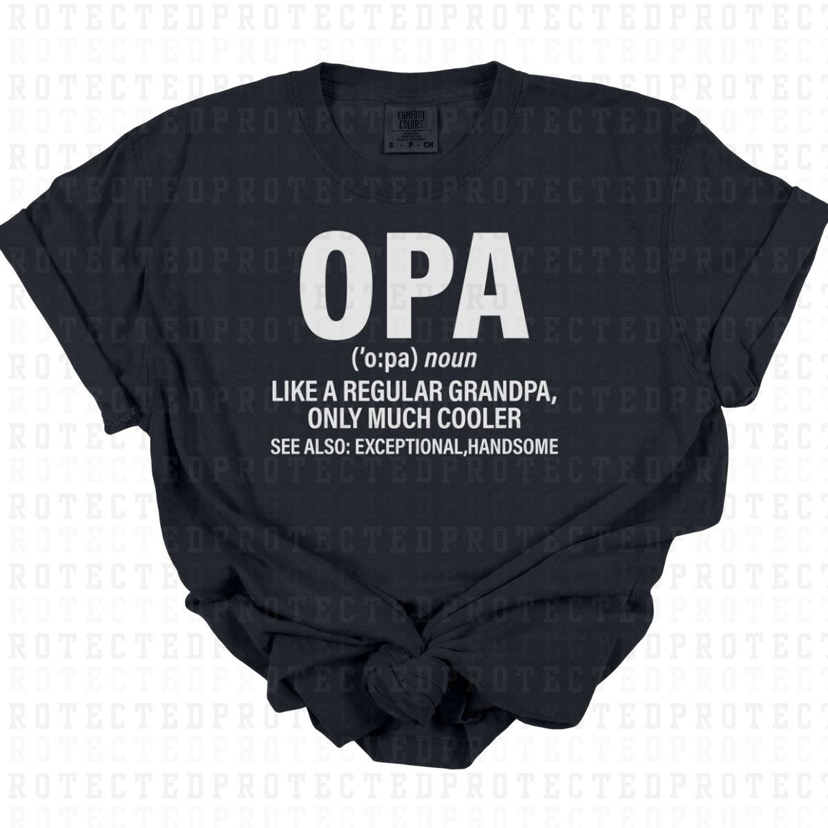 OPA *SINGLE COLOR* - DTF TRANSFER