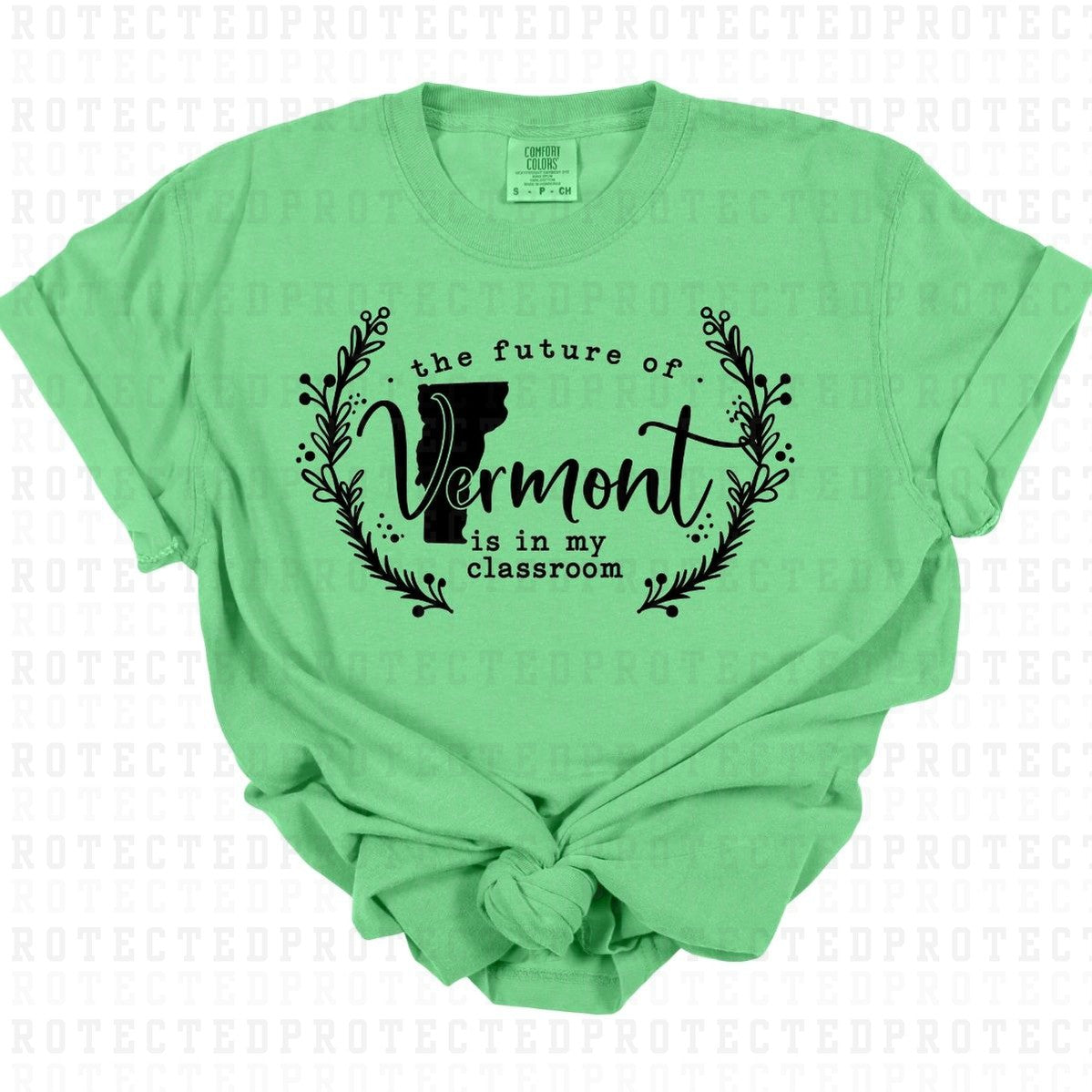 VERMONT *SINGLE COLOR* - DTF TRANSFER