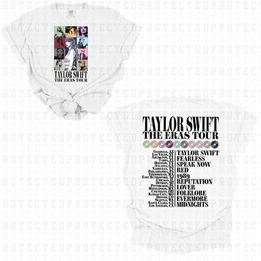 THE ERAS TOUR *TSWIFT - (FULL FRONT/FULL BACK) - DTF TRANSFER