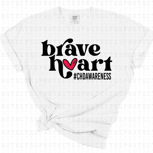 BRAVE HEART #CHDAWARENESS - DTF TRANSFER