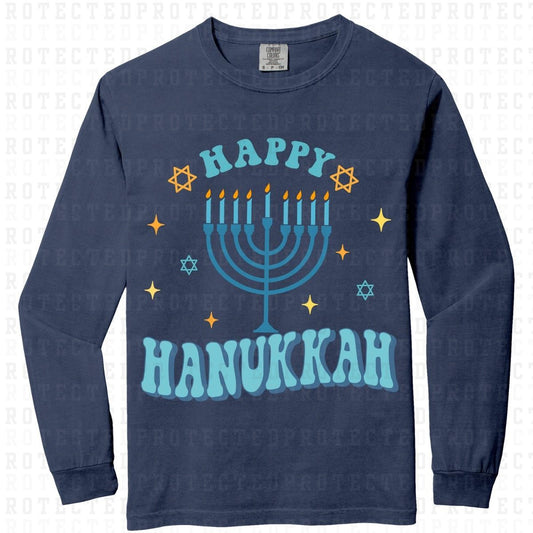 HAPPY HANUKKAH - DTF TRANSFER