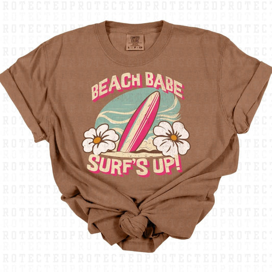 BEACH BABE SURFS UP - DTF TRANSFER