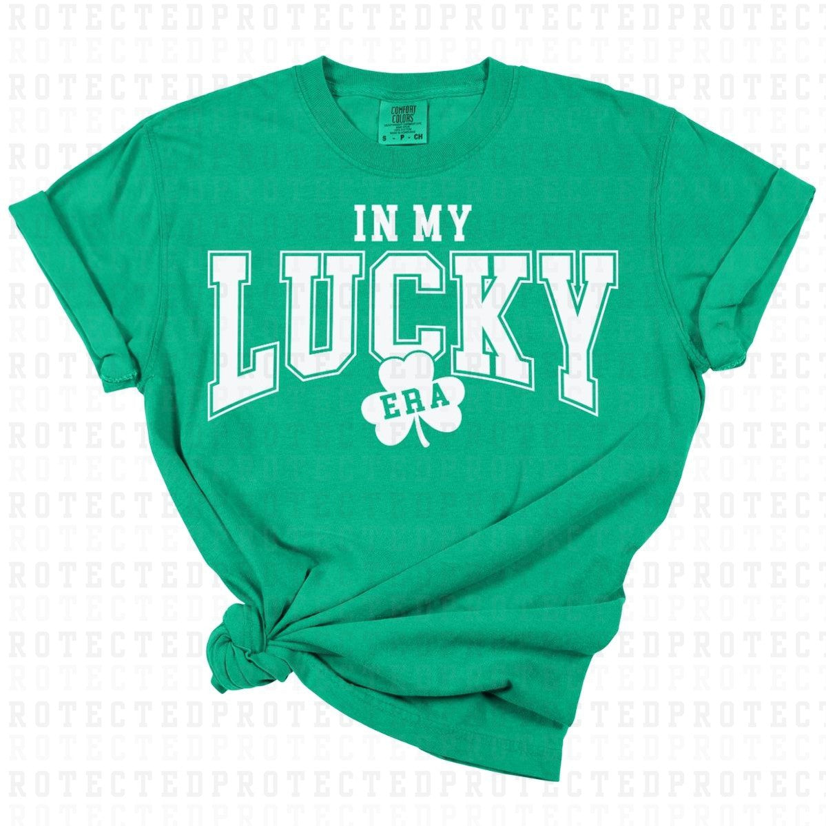 IN MY LUCKY ERA *SINGLE COLOR* - DTF TRANSFER