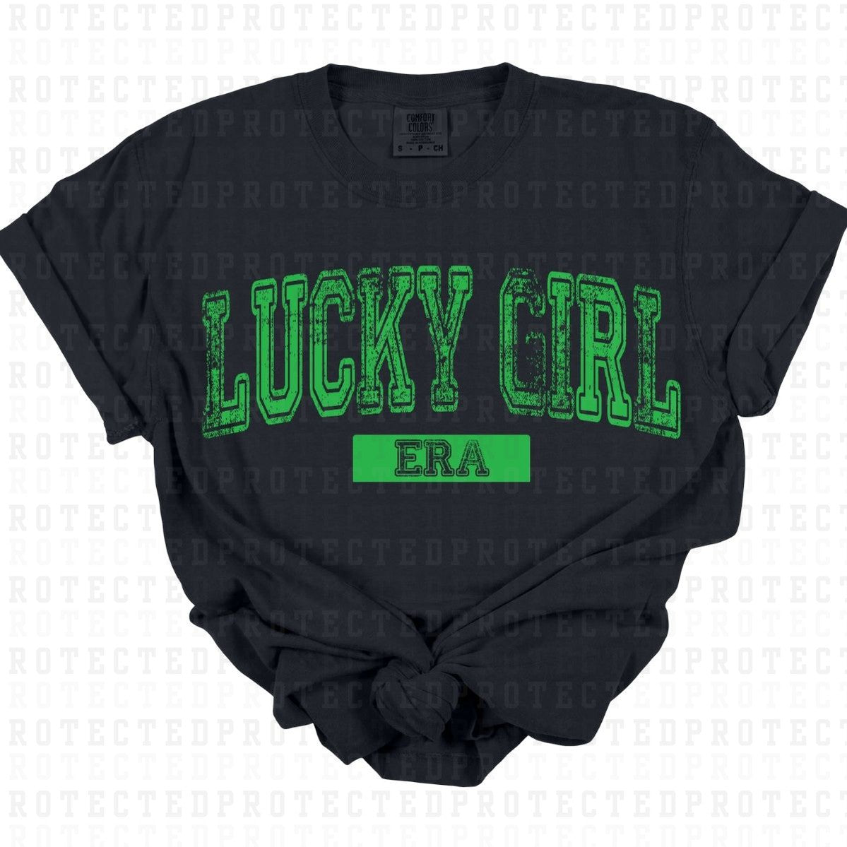 LUCKY GIRL ERA *SINGLE COLOR* - DTF TRANSFER