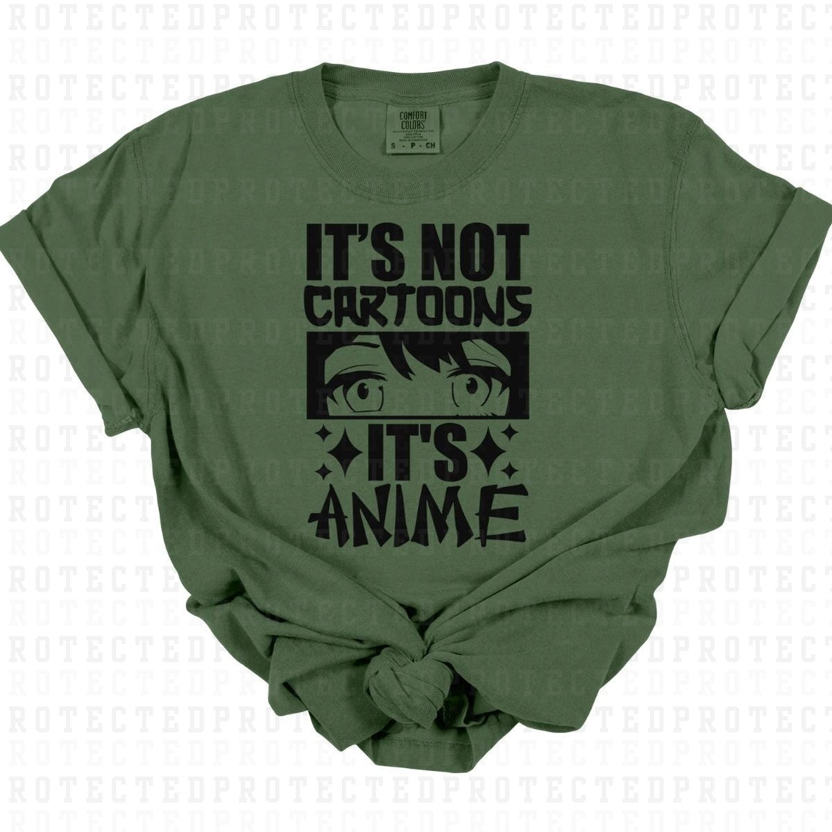 ITS ANIME *SINGLE COLOR* - DTF TRANSFER