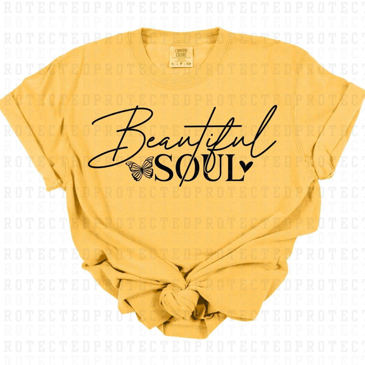 BEAUTIFUL SOUL *SINGLE COLOR* - DTF TRANSFER