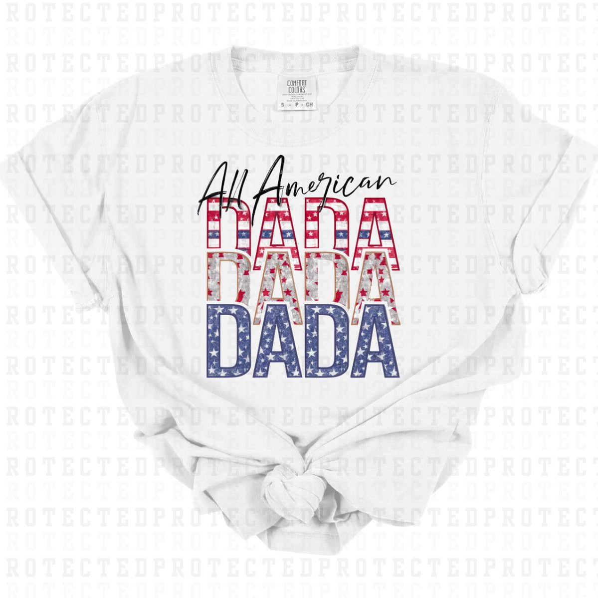 ALL AMERICAN DADA - DTF TRANSFER