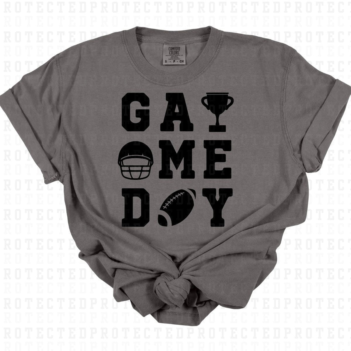 GAME DAY *SINGLE COLOR* - DTF TRANSFER