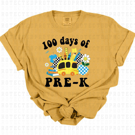 100 DAYS OF PRE K - DTF TRANSFER