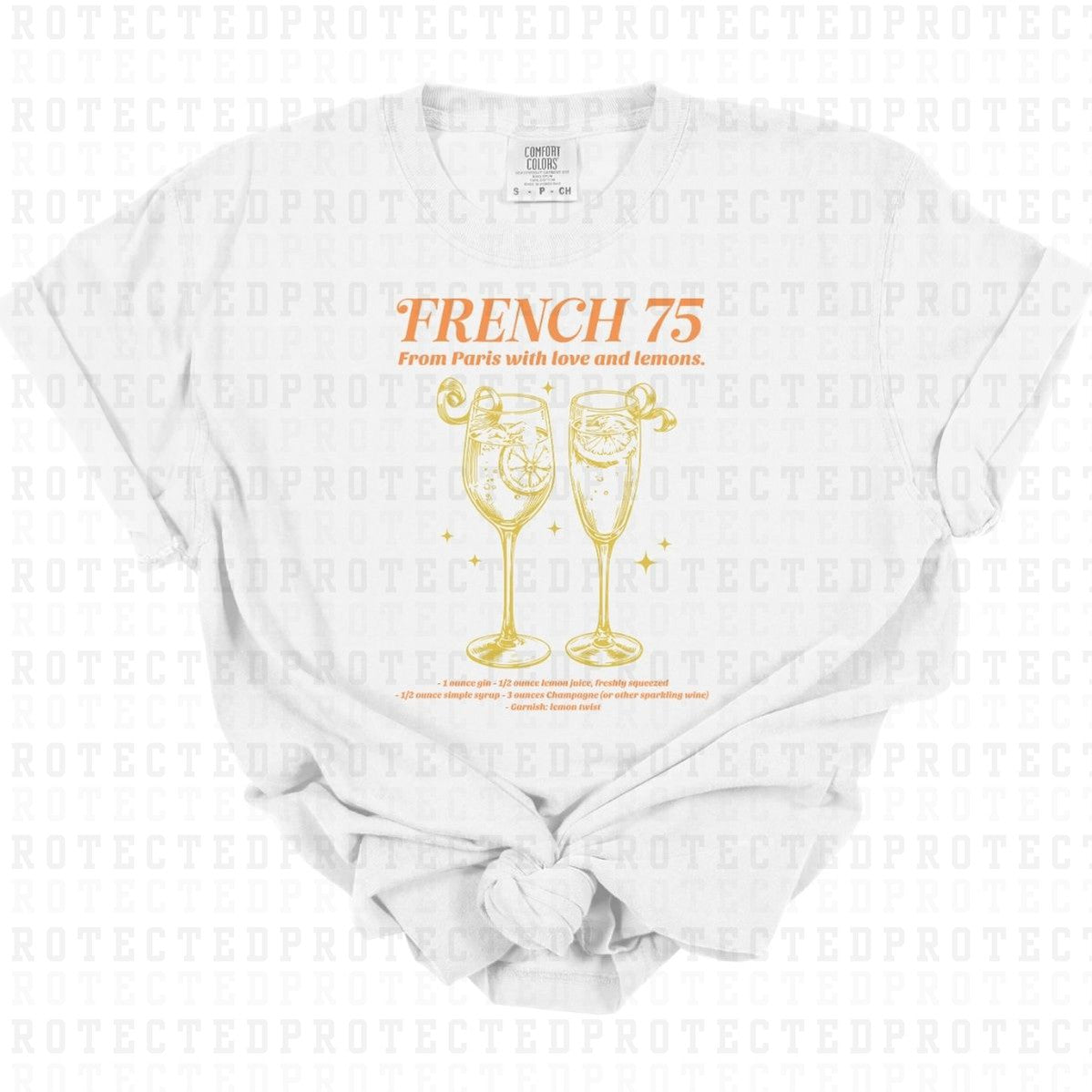 COQUETTE FRENCH 75 - DTF TRANSFER