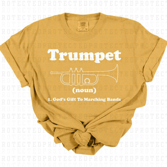 TRUMPET *SINGLE COLOR* - DTF TRANSFER