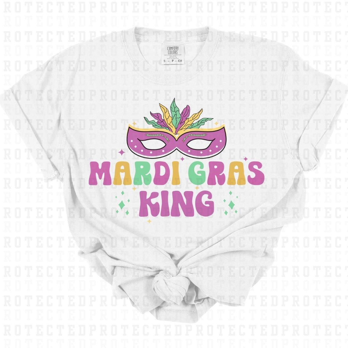 MARDI GRAS KING - DTF TRANSFER