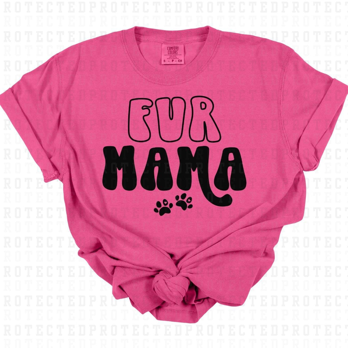 FUR MAMA *SINGLE COLOR* - DTF TRANSFER